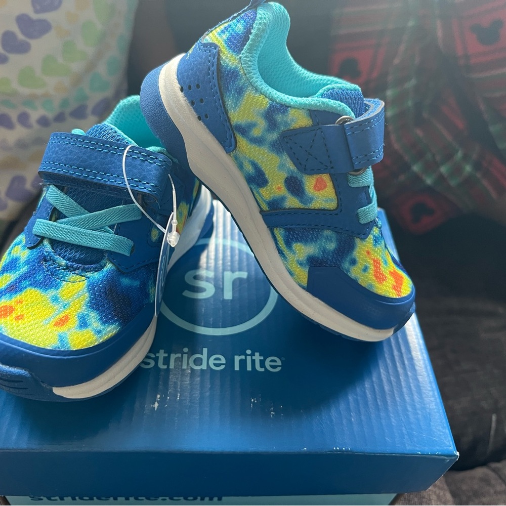 Stride Rite Blue Sneakers 5c